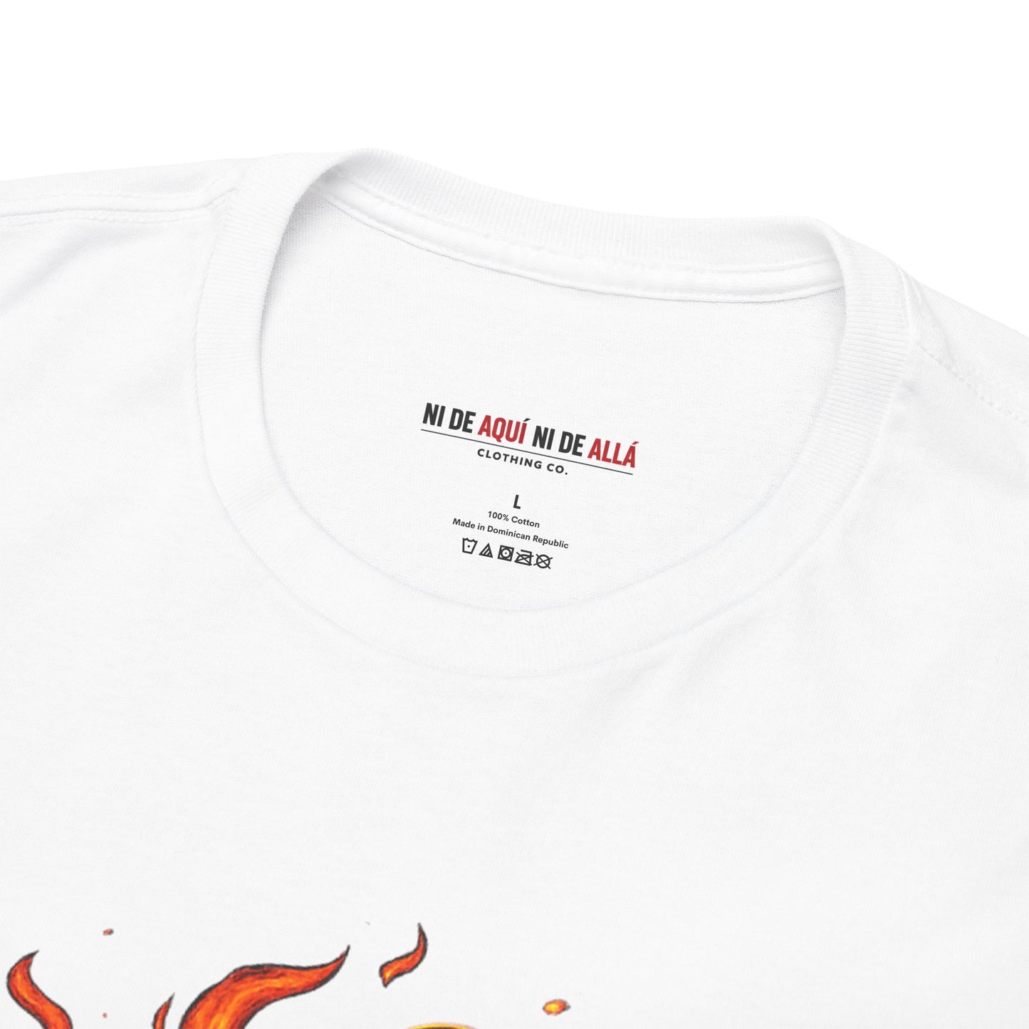 Forged by La Chancla Graphic Tee — Streetwear T‑Shirt — Ni de Aquí Ni de Allá