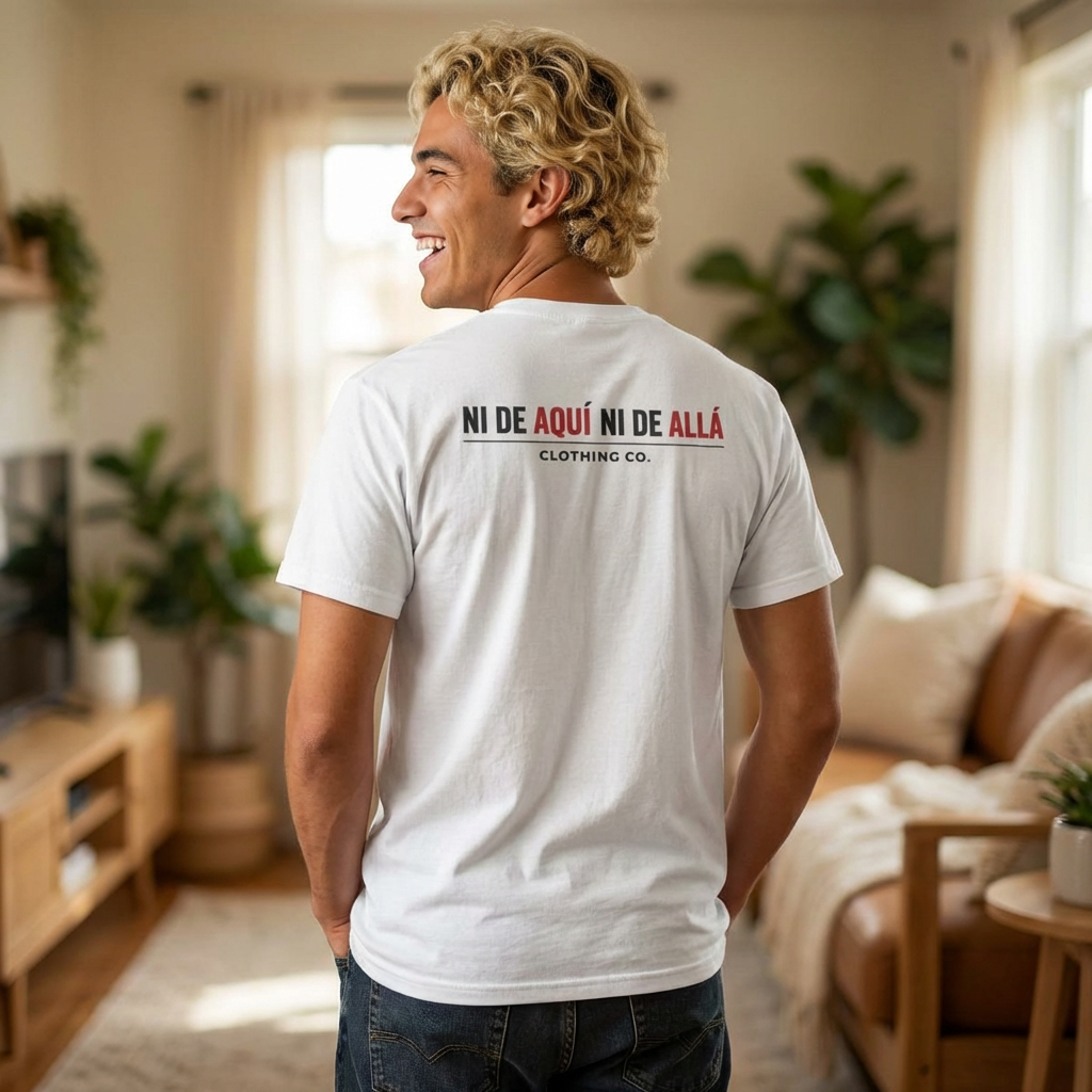 Ponte Trucha Graphic Tee — Streetwear T‑Shirt — Ni de Aquí Ni de Allá