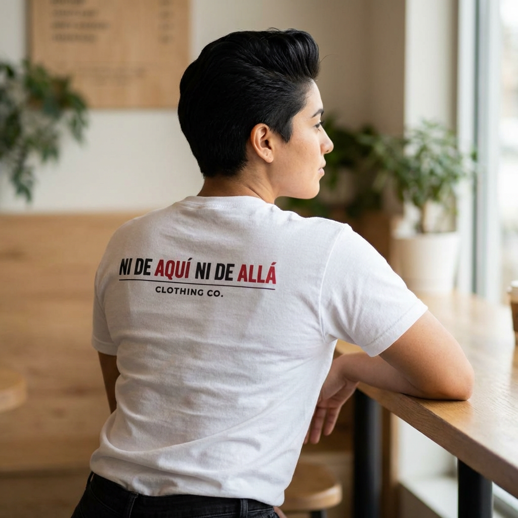 Ponte Trucha Graphic Tee — Streetwear T‑Shirt — Ni de Aquí Ni de Allá