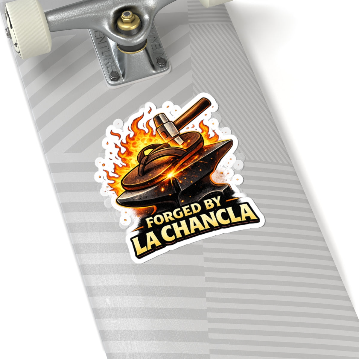 Forged by La Chancla  — Vinyl Sticker
